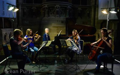 Herald review of Aurea Quartet and me