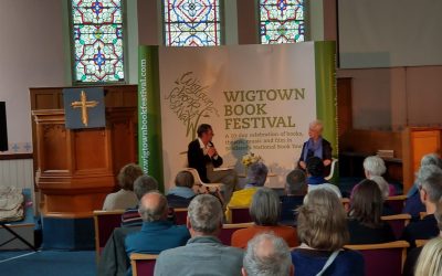 At the Wigtown Book Festival