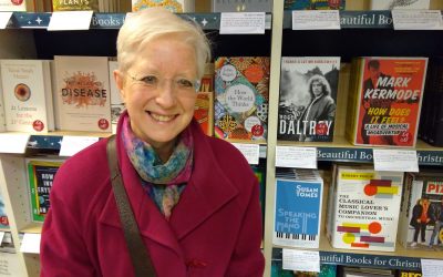 Front-of-house book display in Blackwell’s