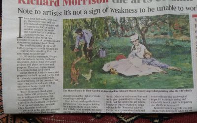 Richard Morrison’s Times article on musicians in lockdown