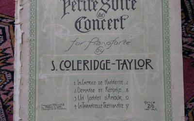 Exploring the Shelves, 17: Samuel Coleridge-Taylor’s ‘Petite Suite de Concert’