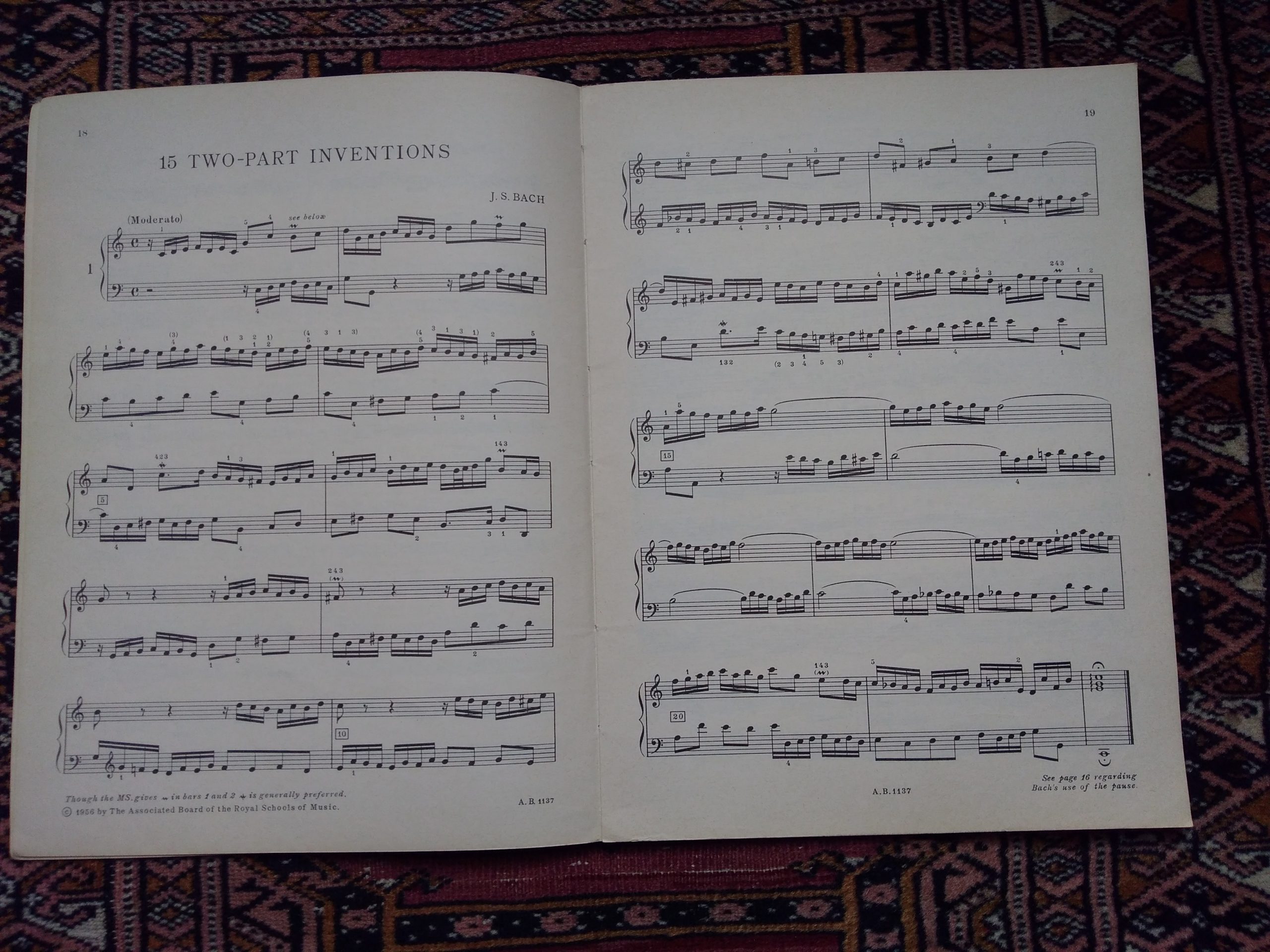 Exploring the Shelves, 20 Bach's first Invention Susan Tomes