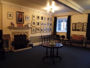 the historic 'Green Room' at Wigmore Hall