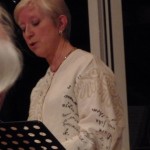 me at a book reading