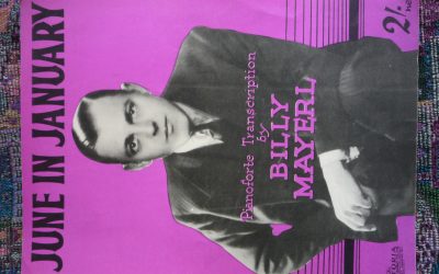 Billy Mayerl piano music recording project