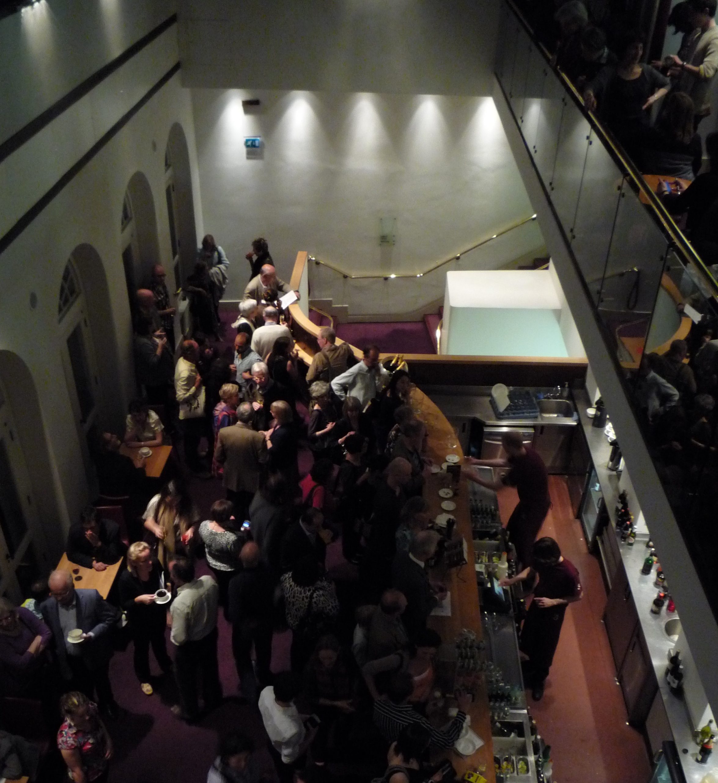 the Upper Circle bar at the interval