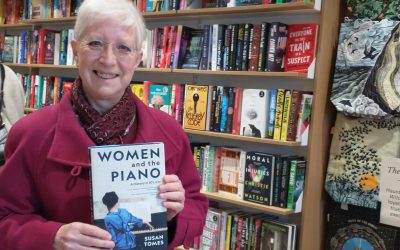 Signing books at Waterstones